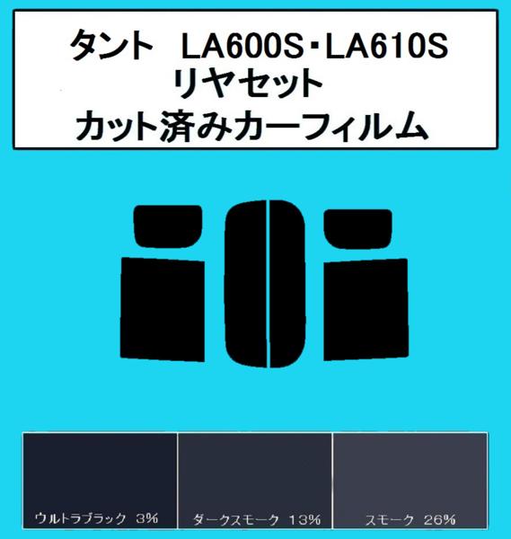 38μハードコート タント　LA600S・LA610S カット済みフィルム