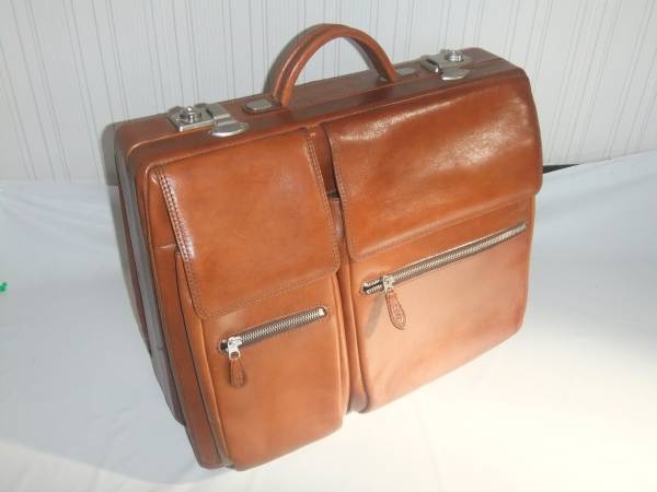 【美品】Leder Wolf ドクターバッグ　ヌメ革　高級　ミニボストン　旅行 Yahoo!オークション 「レザー ドクターバッグ」ボストンバッグ