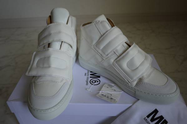 1円～ 新品 正規品 マルジェラ Maison Martin Margiela ハイカットスニーカー 白36