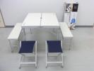 アウトドア用品 アルクリーンベンチテーブルセット4 アルクリーン 