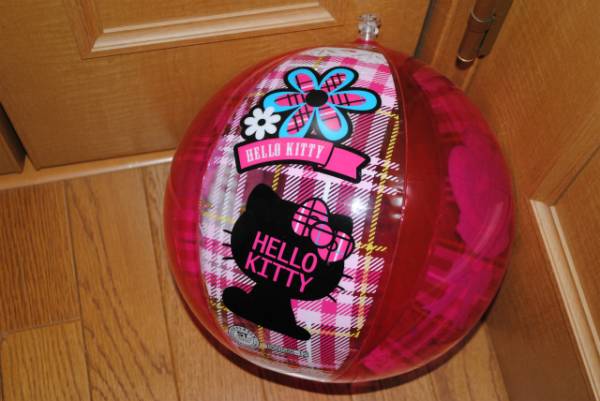 キティちゃんビーチボール☆中古☆