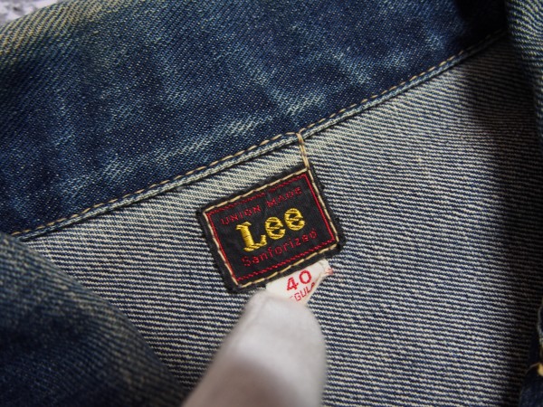 Lee リー 1013 Gジャン 40 1946年復刻 インディゴ デニム