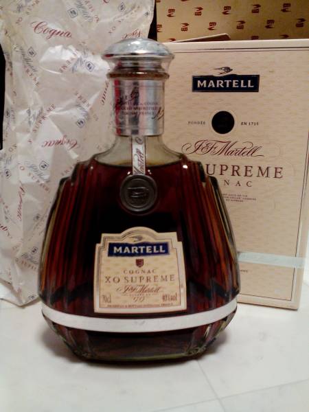 MARTELL XO SUPREME COGNAC マテール　ブランデー　コニャック