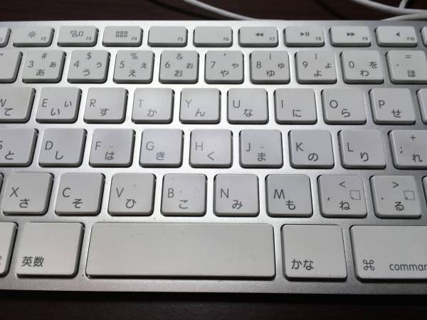 Apple keyboard JIS NO.A1243 テンキー付きキーボード ご覧いただき