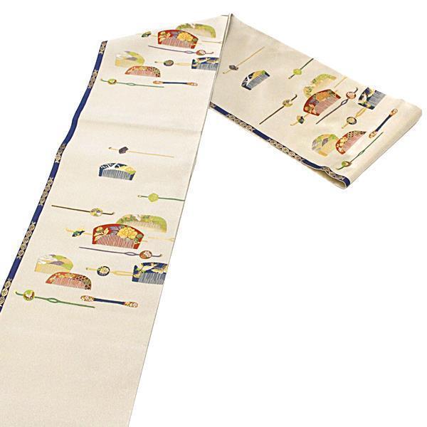 未使用 正絹 着物 袋帯 つづれ 70183443