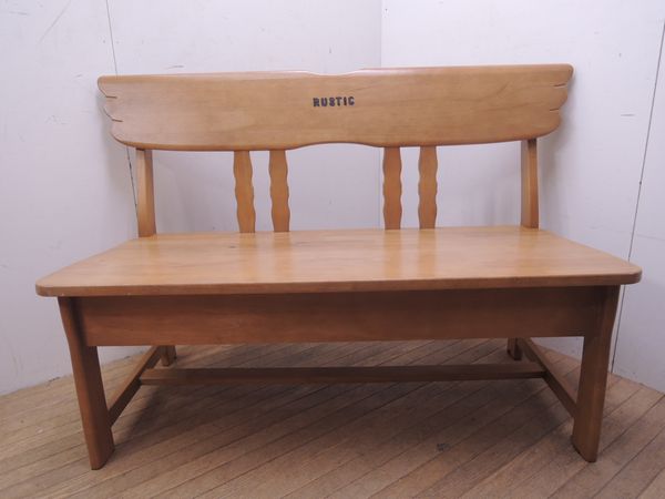 カリモクkarimoku 「ルスティック RUSTIC」ベンチ (大) カリモク
