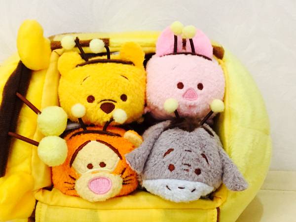 国内 ツムツム ディズニー ハチプー ぬいぐるみ バッグ 初期 2014 初期 