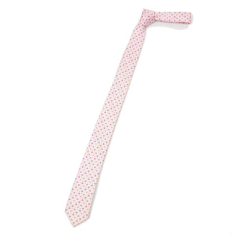 Dior(ディオール)カクテルグラス柄ネクタイ　ナロータイ