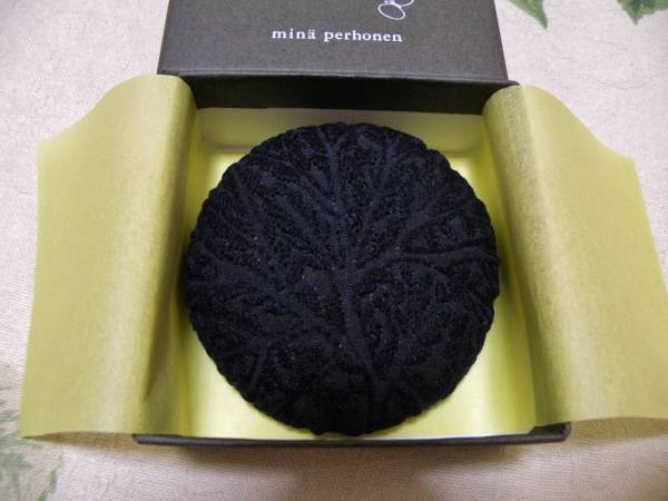 2016ss◇mina perhonen◇forest dot ブローチ*チャコール未使用