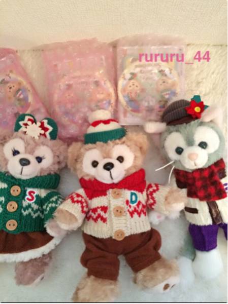 ダフメイジェラぬいば④ 半額購入 ダフィーシェリーメイジェラトーニぬいぐるみバッジ 【公式通販】