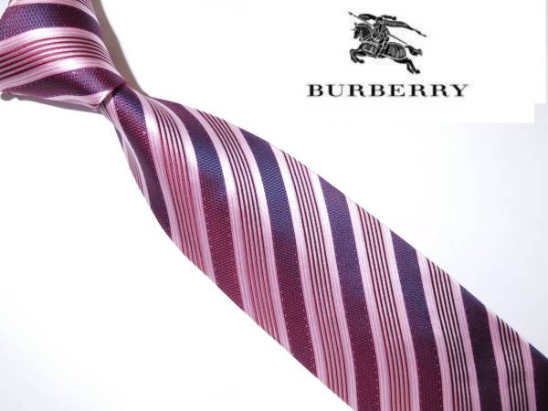 得価，新作 ☆BURBERRY☆(バーバリー)ネクタイ/新品同様品