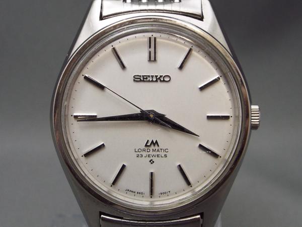 ★ SEIKO/LORD MATIC 23石 自動巻き メンズ腕時計 5601-9000 ★