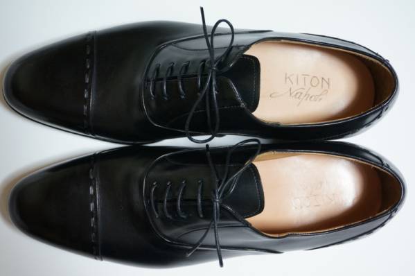 KITON　ストレートチップ　81/2　VERDONE （未使用サンプル）