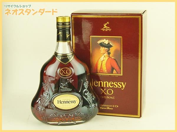 ヘネシー XO 金キャップ ブランデー 700ml 外箱付き 酒 食品、飲料