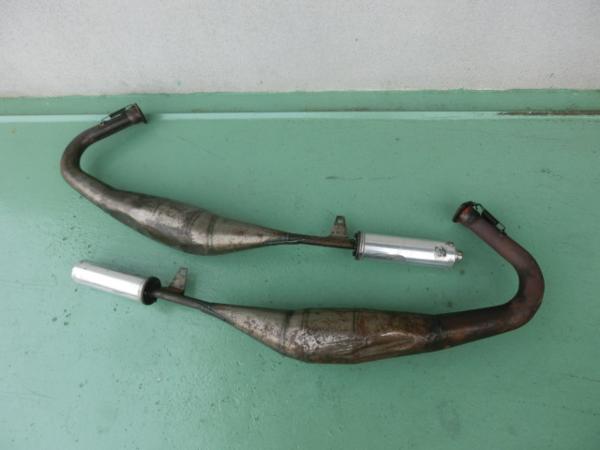RZ350 RZ250 チャンバー アルミサイレンサー付き 整理品