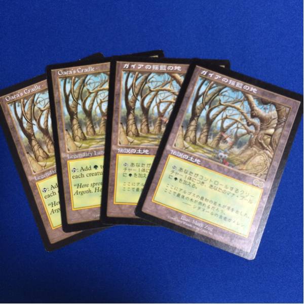 mtg ガイアの揺籃の地 4枚セット 他 まとめ売り MTG ガイアの抱擁 在庫
