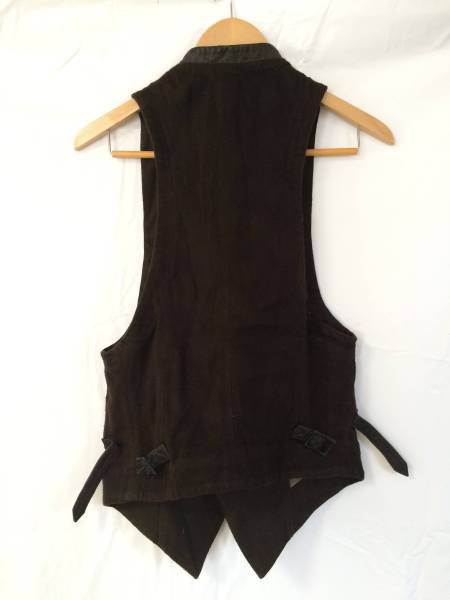 14th Addiction CATORCE LGB 変形 カーディガン ベスト レザー 14th Addiction \u2013 flare Series River