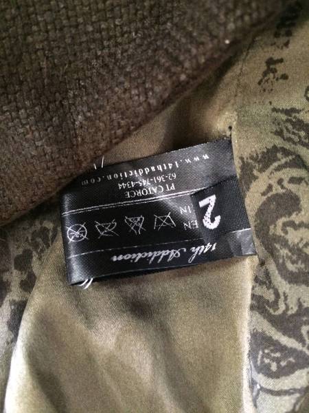 14th Addiction CATORCE LGB 変形 カーディガン ベスト レザー 14th Addiction \u2013 flare Series River