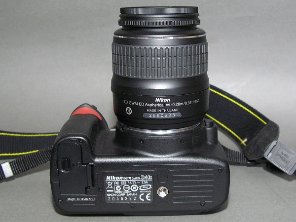 ◇NIKON ニコン D40X ED18-55㎜ AF-S DX NIKKOR レンズ付◇ 外観特上級