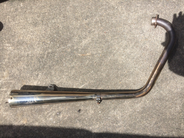 SR400 公式通販 スーパートラップ スーパートラップマフラー ジャンク