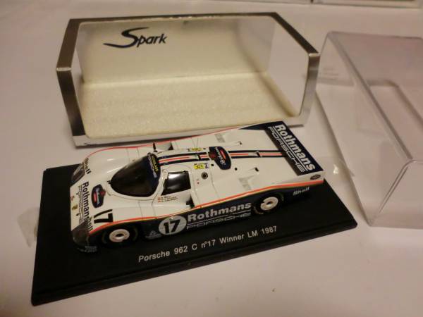 1/43 ポルシェ962C #17 ロスマンズ ルマン1987優勝車 スパーク製