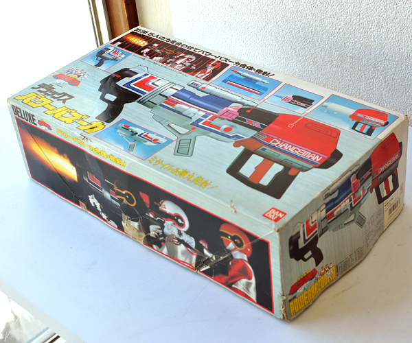 ☆電撃戦隊チェンジマン DXパワーバズーカ 特撮ヒーロー玩具☆(戦隊