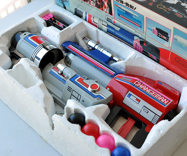 ☆電撃戦隊チェンジマン DXパワーバズーカ 特撮ヒーロー玩具☆(戦隊