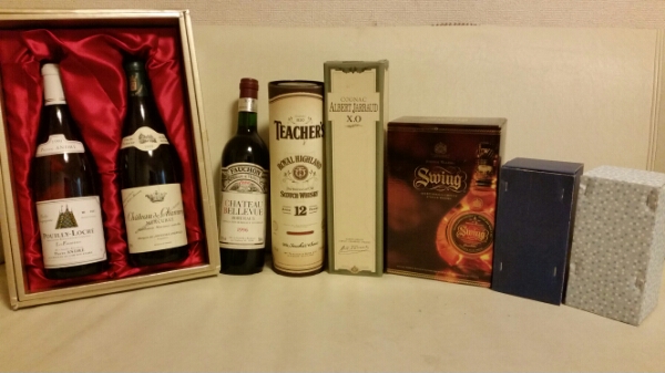 コニャック スコッチウイスキー ワイン 清酒 まとめて 8点