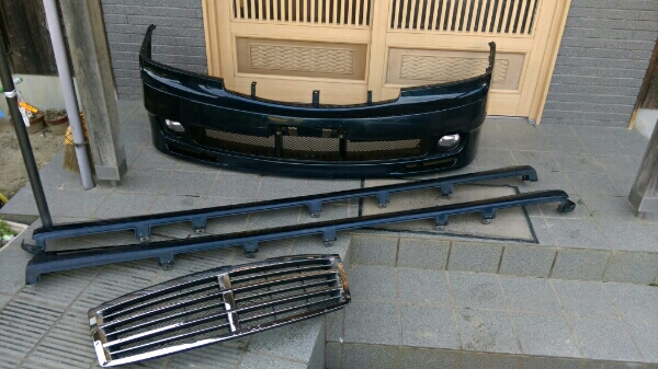 Y34 セドリック オーテックバンパー サイドステップ グリル