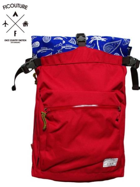 Ficouture (フィクチュール) CANVAS TRAVEL BACK PACK ⁄ キャンバス 