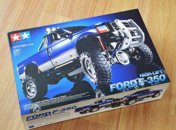 新品・未開封品 タミヤ ハイリフト FORD F-350 社外品フルベア付 タミヤ 1/10 FORD フォード F-350 f350 No 58372 未組立 タミヤ1