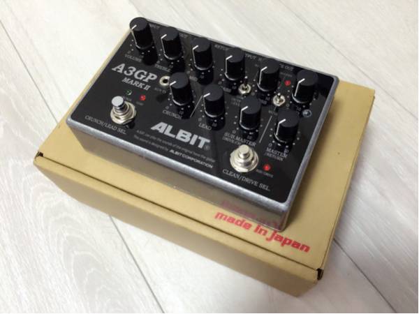 ☆ALBIT A3GP markIIギター用チューブプリアンプ☆ エフェクター