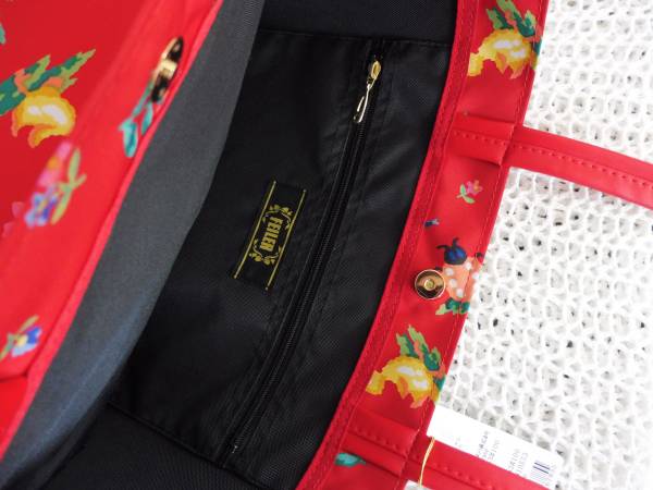 フェイラー ◇ ハイジ 横長トートバッグ 赤 ◇ 8640円 フェイラー