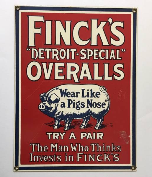 FINCK'S - フィンクス OVERALLS ヴィンテージ Yahoo!オークション 40s