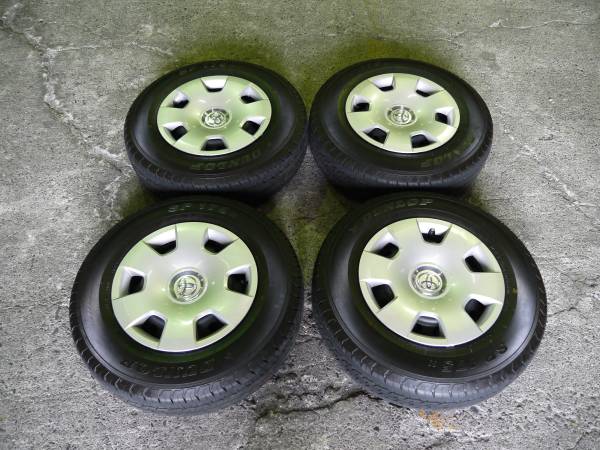 200系ハイエース 純正タイヤホイール 4本セット195/80R15 ハイエース