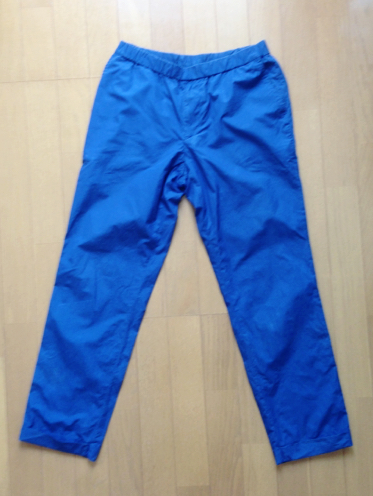 極美品 DANTON ダントン ブルー サマーコットンパンツ 40 M