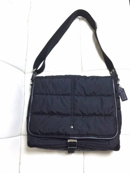 ◆コーチ メンズ メッセンジャーバッグ ほぼ新品 超美品 1円即決