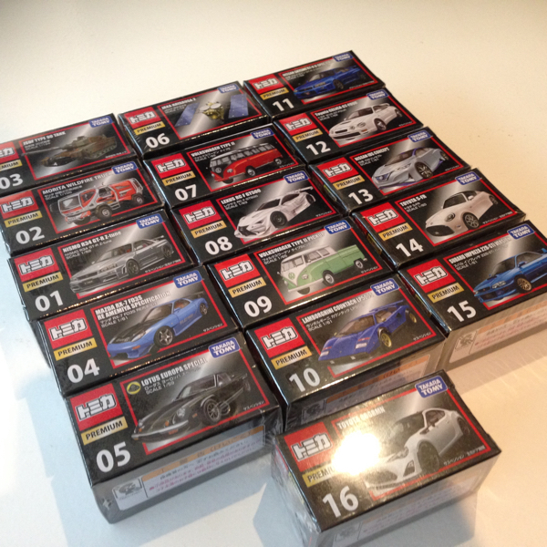 送料無料トミカプレミアム 16台フルセット 新品 未開封 まとめて