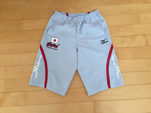 日本代表 ジャパンチーム ハーフパンツ XO ミズノ製
