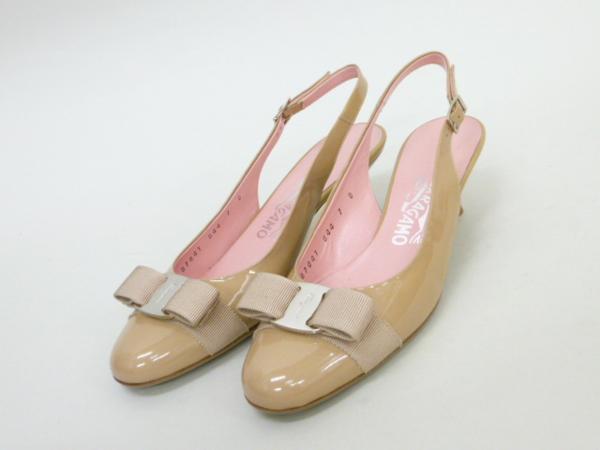 フェラガモ/Ferragamo シューズ パンプス ヴァラ 7D 未使用