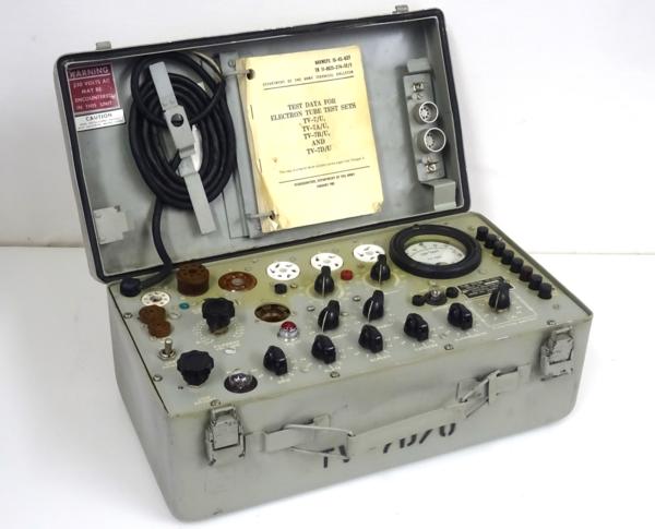 □□TV-7D/U 真空管試験機□□ □□□ 真空管試験機