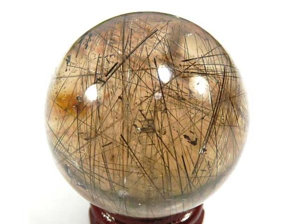 セレクト品ゴールドルチルクォーツ(スフィア)43.1ミリ 46mmAAA級天然