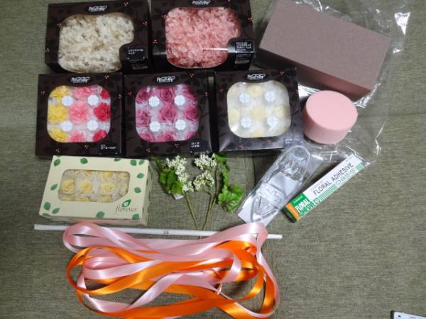 プリザーブドフラワーなどいろいろ　１