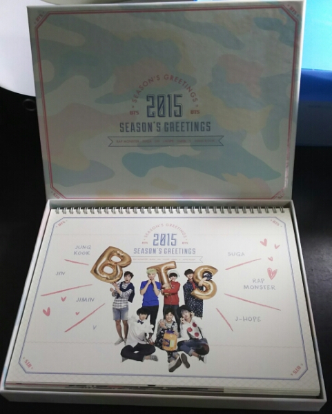BTS シーズングリーティング 2015年度版 【公式通販】