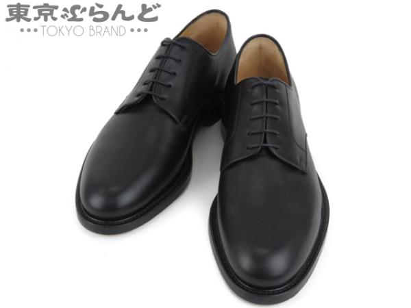 009009391 ラルフローレン レザービジネスシューズ 黒イタリア製