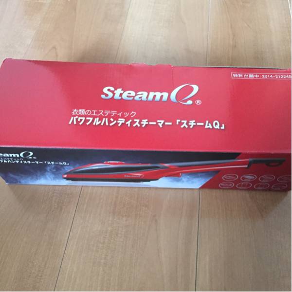 新品 Steam Q パワフルハンディスチーマー スチームQ SE4874 アイロン