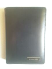 1円スタート　極美品　バーバリーのメンズ黒の皮財布