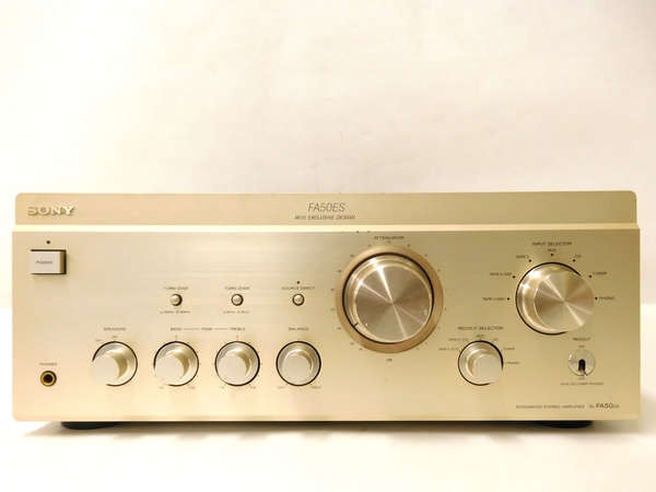 ジャンク SONY TA-FA50ES ステレオ アンプ プリメインT1924762