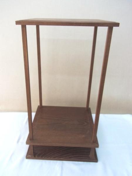 茶道具！　【　桑卓　桑子棚　盆栽棚　鑑賞台　】◆茶釜　風炉釜