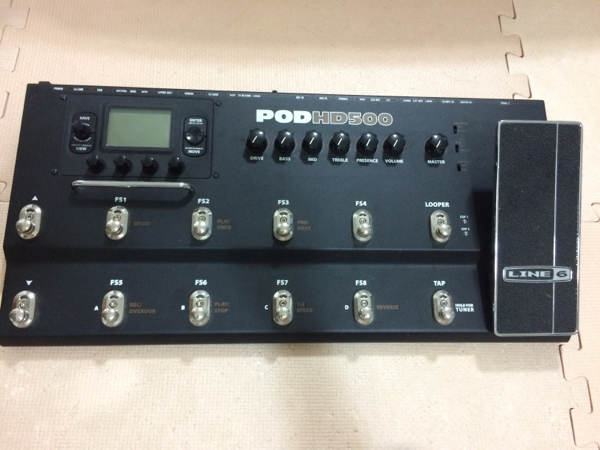 Ｌine6 POD HD500 ジャンク